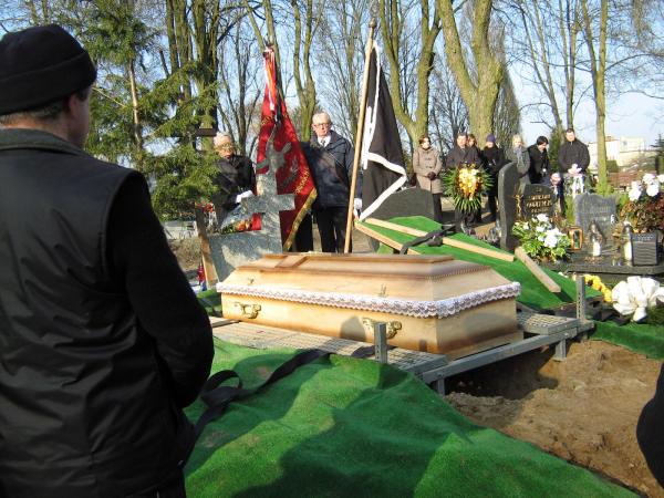 Pogrzeb Profesora w wiebodzienie. Marzec 2011 r.